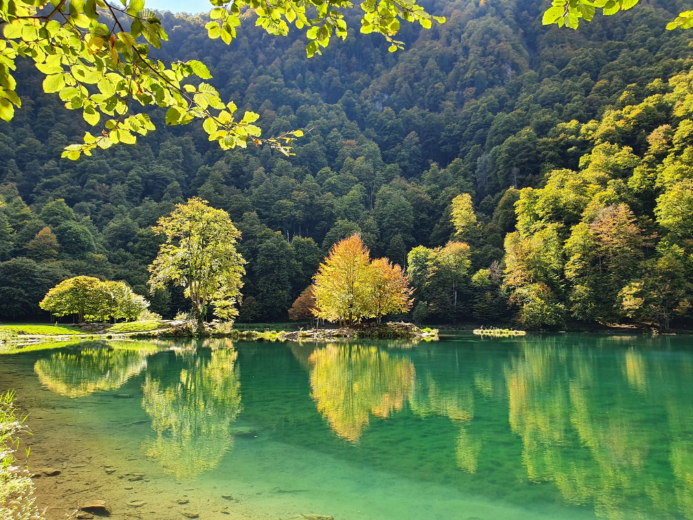 Lac de Bethmale en hivers